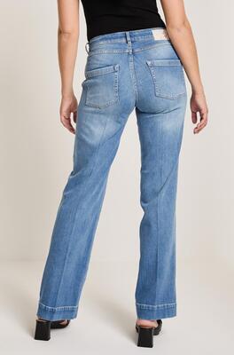 Parami 212324/D94 Eve button Rechte jeans