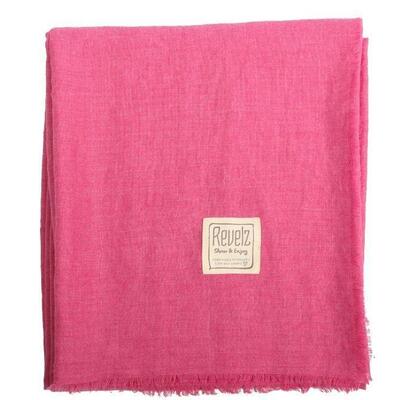 Revelz PRIVILEGE/Bright Pink Uni sjaal, 120cm x 185cm