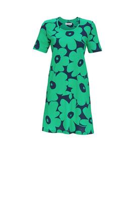 Ringella 5211002/501 Smaragd Nachthemd met bloemprint
