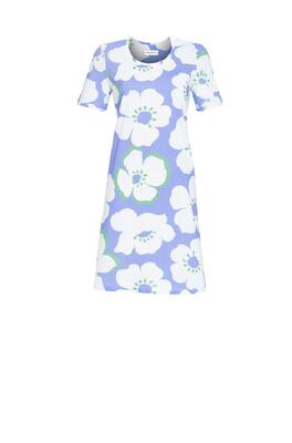 Ringella 5211061/298 Bright blue Nachthemd met bloemdessin