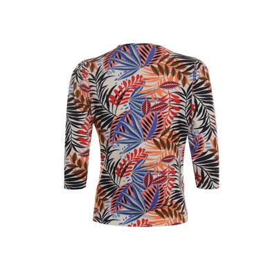 Roberto Sarto 411173/1730 Print shirt vaste overslag