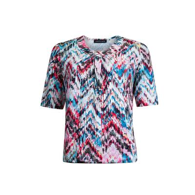 Roberto Sarto 511128/1284 Print blouson ronde hals