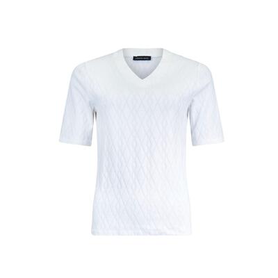 Roberto Sarto 511145/017 Structuur t-shirt v-hals
