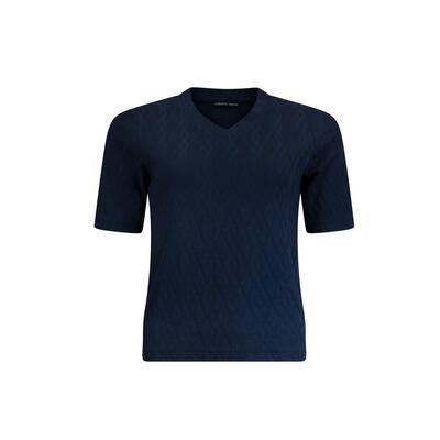 Roberto Sarto 511145/799 Structuur t-shirt v-hals