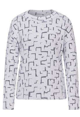 Street One 322243/24451 Fluffy rib dessin turtle neck