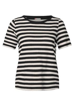 Street One 322898/20001 Summer yds stripe shirt LTD QR