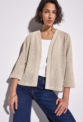 Street One 323138/16269 Open summer knit jacket