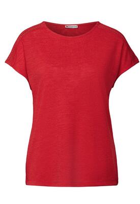 Street One 323146/16278 Linen look shirt LTD QR