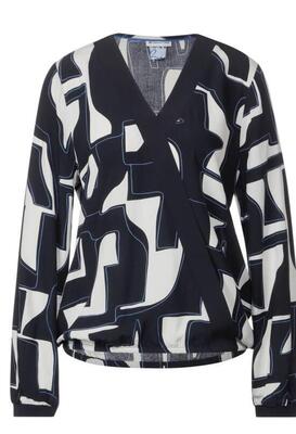Street One 344533/31238 Printed wrap blouse