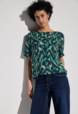 Street One 345527/35930 Roundneck blouse LTD-QR