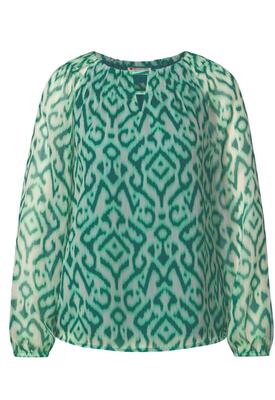 Street One 345532/36342 Chiffon roundneck blouse