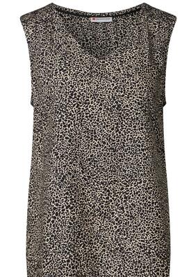 Street One 345737/26697 V-neck blouse smok detail