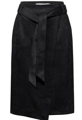 Street One 361606/10001 Velours wrap skirt