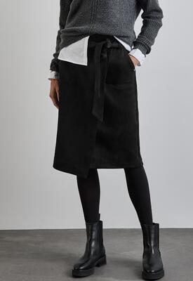 Street One 361606/10001 Velours wrap skirt