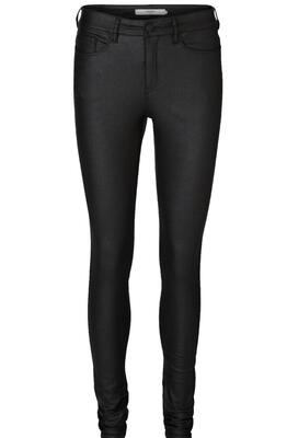 Vero Moda 10138972/BLACK/32" Seven smooth coated pant NOOS