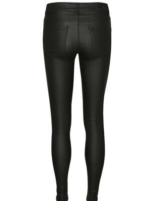 Vero Moda 10138972/BLACK/32" Seven smooth coated pant NOOS