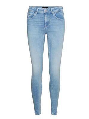 Vero Moda 10259092/Light Blue Denim Lux mr slim jeans RI371 NOOS