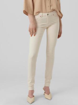 Vero Moda 10280614/Ecru Lux mr slim jeans