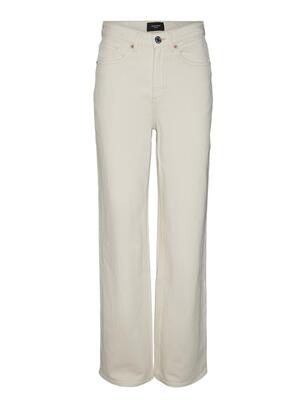 Vero Moda 10287303/Ecru Tessa HR wide jeans ecru