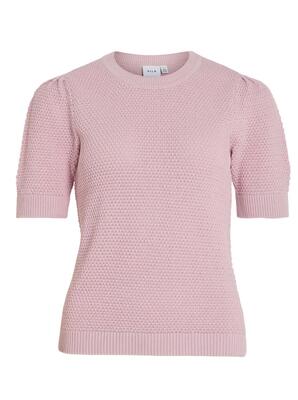 Vila 14084421/Winsome Orchid Dalo o-neck SS knit top NOOS