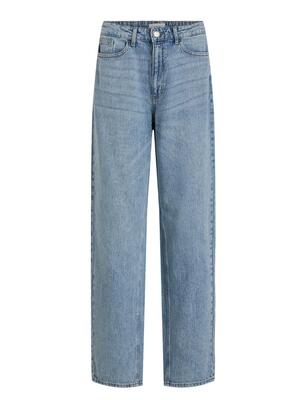 Vila 14084730/Light Blue Denim Kelly Jaf HW straight Jeans 32