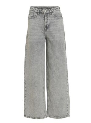 Vila 14084736/Light Grey Denim Freya JAF HW jeans 32" NOOS
