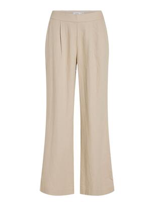 Vila 14089679/Feather Gray Jolanda HW pleated pants NOOS