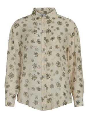 Vila 14104712/Birch Multi Lyria LS shirt