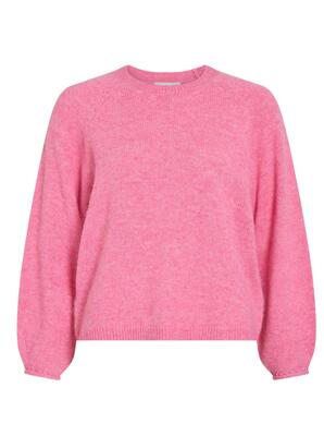 Vila 14109010/Sangria Sunset Sapna o-neck LS knit top