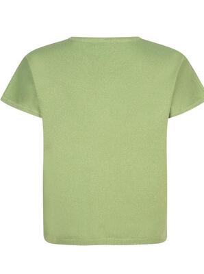 Ydence CS2417/041 Green Sammy Knitted Top