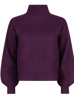 Ydence CW2210/141 Purple Whitney Knitted Sweater