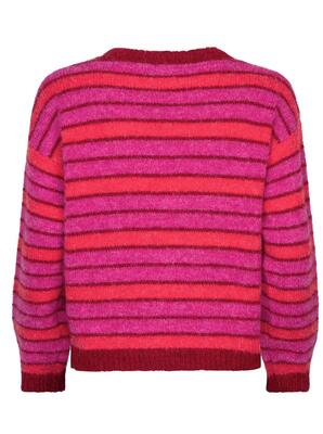 Ydence FC2502/10321 Fuchsia/red Ginny cardigan