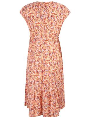 Ydence HSC2201/1030 Peach Flower Florance Dress