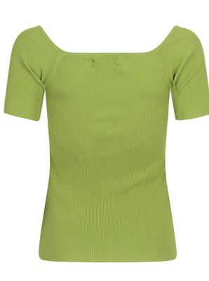 Ydence HSK2402/041 Green Nani knitted top