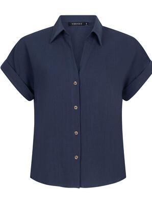Ydence HSS2417/162 Navy Charlee blouse