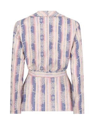 Ydence HSS2501/1113 Denim Blue/Pink stripe Ilonka Kimono