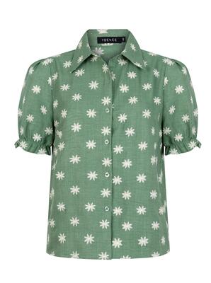 Ydence HSS2523/041 Green Vivienne Blouse