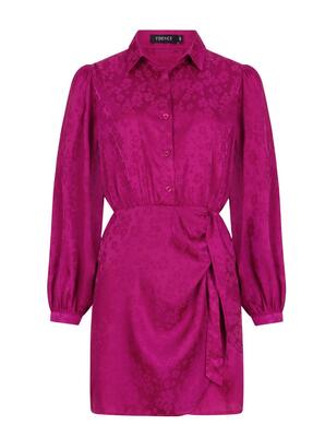 Ydence SS2528/153 Fuchsia Purple Fia Dress