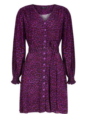 Ydence WS2326/1085 Purple Leo Bailey Dress