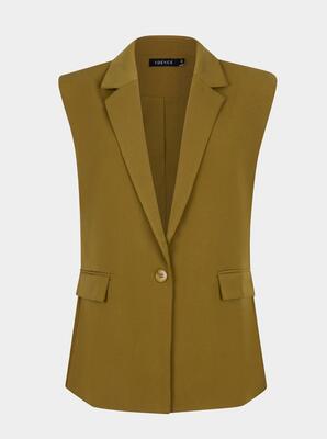 Ydence WS2403/044 Olive Lima Gilet