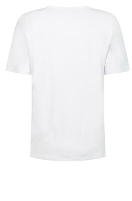 Zoso Sunset/0016-1010 White-StrongBlue T-shirt met print