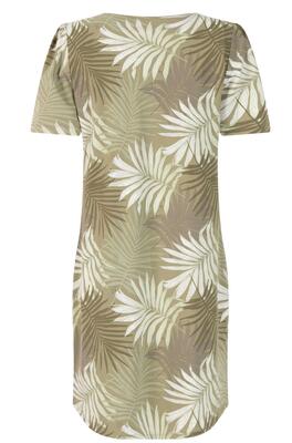 Zoso Yvonne/Green Print travel dress